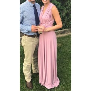 Long convertible dress